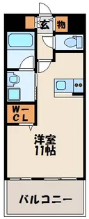 新宮ステーションビル【403号室】の間取り