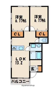 SKY06SKY07【1階】の間取り