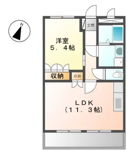 MAPLE TREE【2階】の間取り