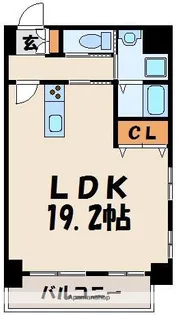 1Rの間取り画像