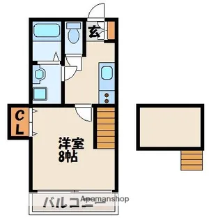 シエロ駅南【2階】の間取り