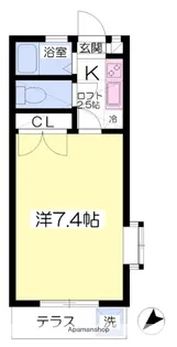 コーンズ松崎【2階】の間取り