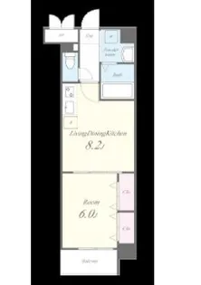 モントーレヒルズ舞松原【4階】の間取り