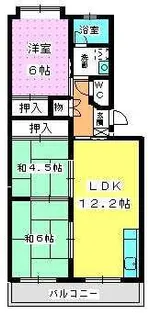 エクセレント塩浜【2階】の間取り