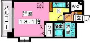 宗像北田マンション【2階】の間取り
