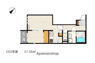 MUGELLO UNO【2階】の間取り