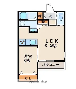 MUGELLO DUE【1階】の間取り