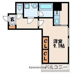 TAISHOKAN THE APARTMENT【2階】の間取り