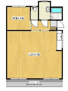 日の里東団地5棟【2階】の間取り