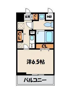 エンクレスト香椎【2階】の間取り