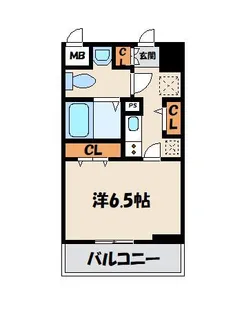 エンクレスト香椎【5階】の間取り