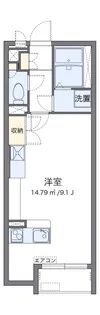 ミランダセレストⅣ【1階】の間取り