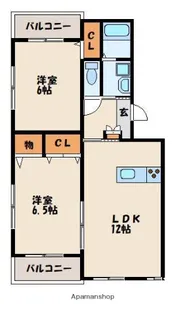 ソレイユ【2階】の間取り