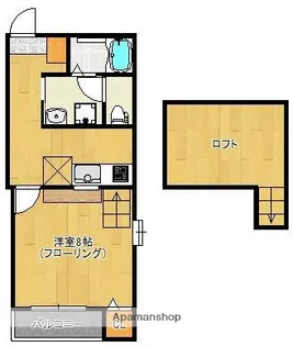 トータルサンシャインNAJIMA【2階】の間取り