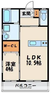 ホクリハウスⅤ【2階】の間取り