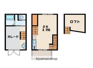 ローダンセ福工大前【1階】の間取り