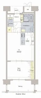 モントーレ香椎浜サーフタワーイーストウイング【20階】の間取り