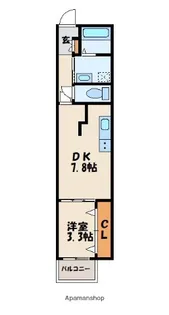エミネンス香椎駅前【6階】の間取り