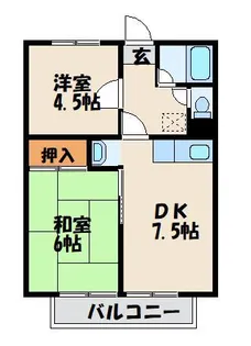 パークプレース【2階】の間取り