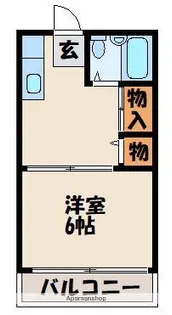 崎村ビル【2階】の間取り