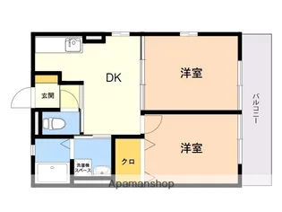 コンフォートⅦ【1階】の間取り