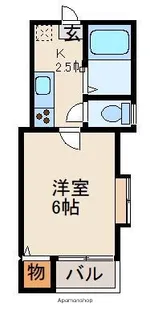 グレイス県庁【1階】の間取り