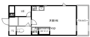 第63川崎ビル【6階】の間取り
