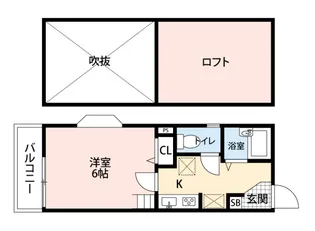 福岡県福岡市東区筥松3丁目【アパート】の間取り
