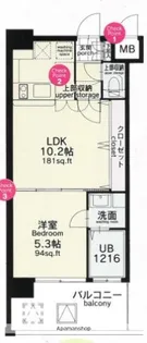 福岡県福岡市東区東浜1丁目【マンション】の間取り