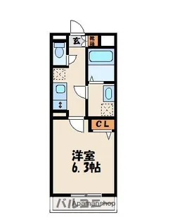 NDG香椎駅前BYNUDGEONE【5階】の間取り
