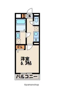 NDG香椎駅前BYNUDGEONE【5階】の間取り