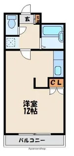 福岡県福岡市東区社領2丁目【マンション】の間取り