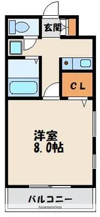 オークヴィラ箱崎ステーション 6TH【3階】の間取り