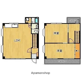 ケイ美容室ビル【2階】の間取り