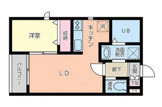 ENTER和白東【1階】の間取り