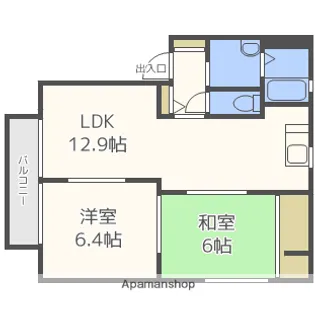 プリムローズ【2階】の間取り