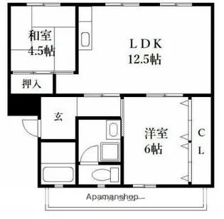 城戸ビル【3階】の間取り