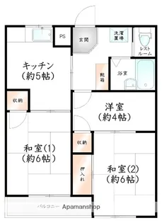 サクシード酒殿【2階】の間取り