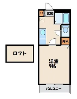 グランドール海老津駅前【1階】の間取り