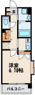 福岡県福岡市東区箱崎1丁目【マンション】の間取り
