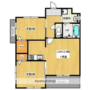 PHOENIX粕屋【1階】の間取り