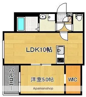 Crecia和白東Ⅰ【3階】の間取り