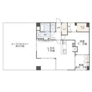 アークソピア香椎南【9階】の間取り