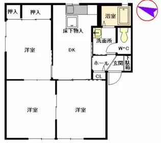グランドゥール・大塚【1階】の間取り