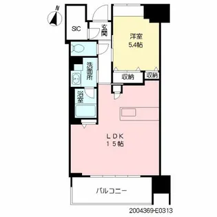 照葉クロススタイル【3階】の間取り