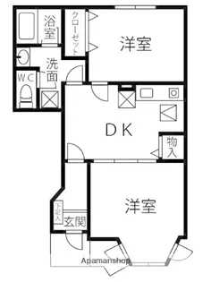 ジュネスグランツ【1階】の間取り