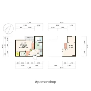 ハーモニーテラス香椎駅東【1階】の間取り
