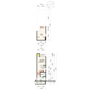 RAFSTYLE香椎【2階】の間取り