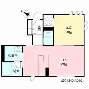 エンゼルハイム 7号館【1階】の間取り