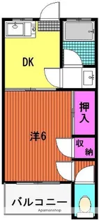 イーストヒルの森【2階】の間取り